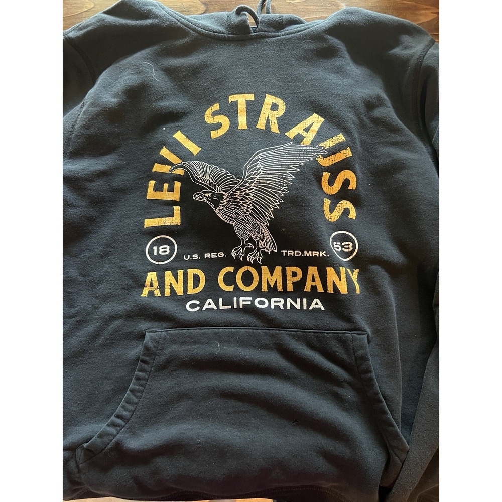 Levis California Logo Hoody SWEATER Sz L